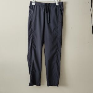 4 For $20 Womans Wonderwink Stretch Gray Scrub Pants SzM